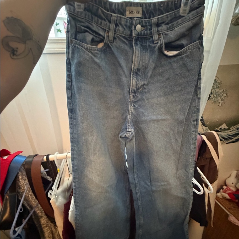 Lee Light Blue Flare Jeans